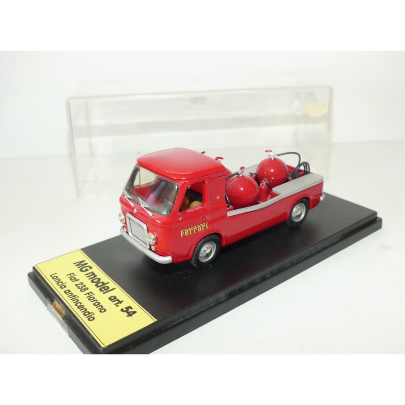 FIAT 238 FIORANO LANCIA ANTINCENDIO FERRARI POMPIERS MG MODEL 1:43 imperfection