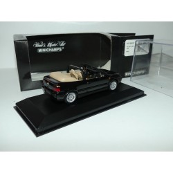VW GOLF IV CABRIOLET 1999 Noir MINICHAMPS 1:43
