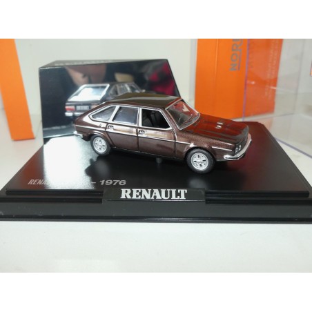 RENAULT 30 TS Marron 1976 NOREV 1:43