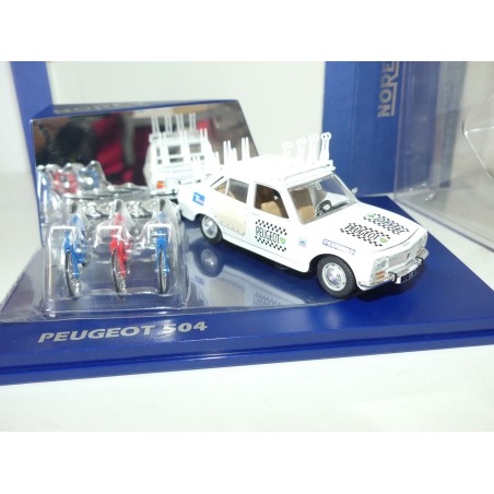 PEUGEOT 504 EQUIPE PEUGEOT TOUR DE FRANCE NOREV 1:43