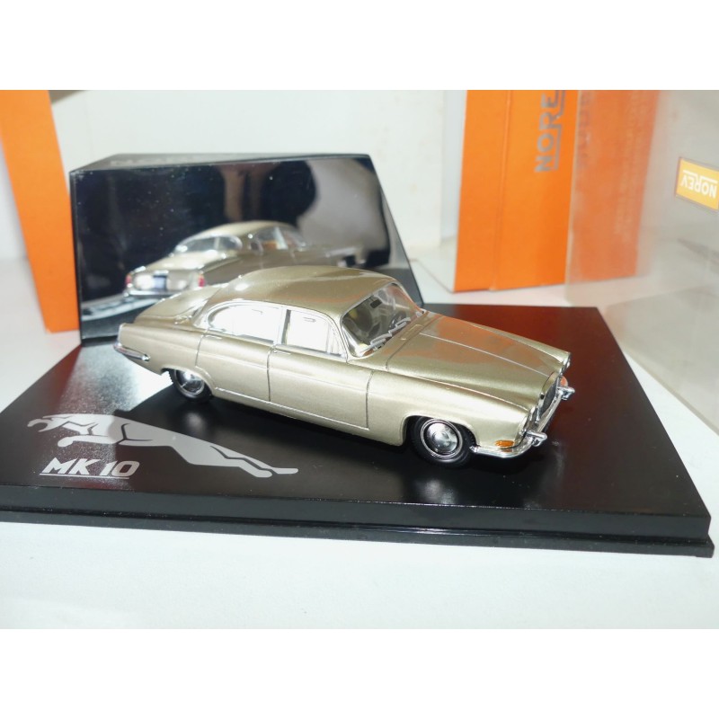 JAGUAR MK 10 Marron Clair NOREV 1:43