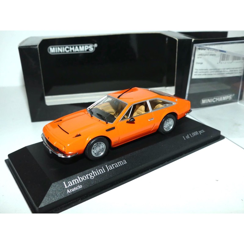 LAMBORGHINI JARAMA 1974 Orange Arancio MINICHAMPS 1:43