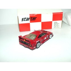 FERRARI F40 N°60 IMSA GTO LAGUNA SECA DEL MAR 1989 STARTER 1:43 imperfection