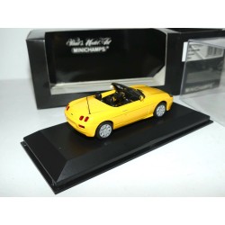 FIAT BARCHETTA CABRIOLET Jaune MINICHAMPS 1:43