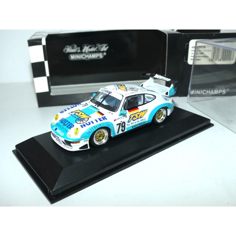 PORSCHE 911 GT2 EVO N°79 LE MANS 1997 MINICHAMPS 1:43