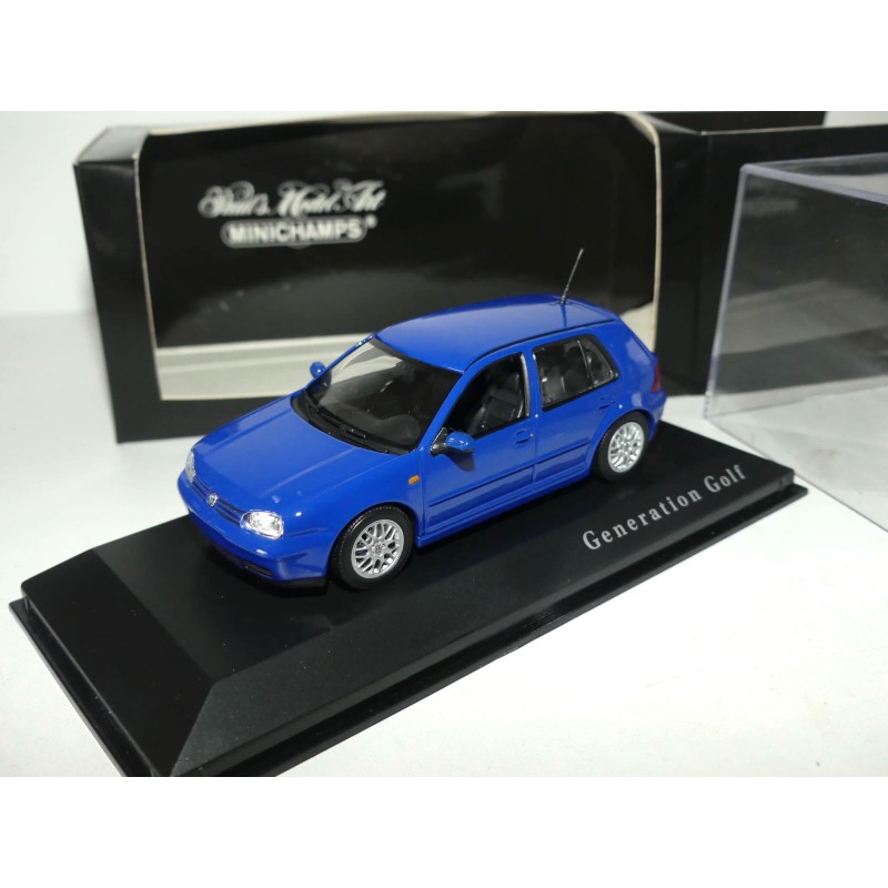W GOLF GTi GENERATION IV Bleu MINICHAMPS 1:43