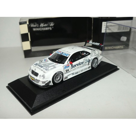 MERCEDES CLK COUPE N°24 DTM 2000 P. LAMY MINICHAMPS 1:43