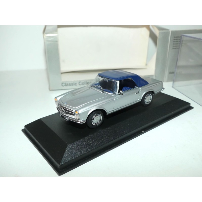 MERCEDES 230 SL CABRIOLET Gris MINICHAMPS 1:43