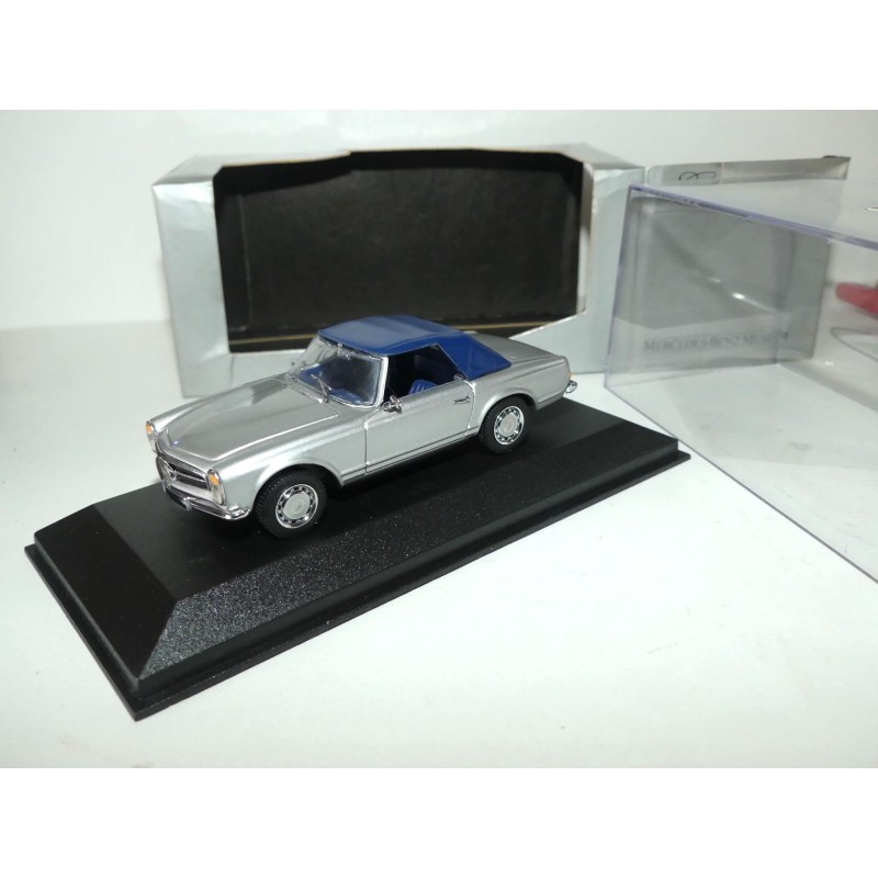 MERCEDES 230 SL CABRIOLET Gris MINICHAMPS 1:43