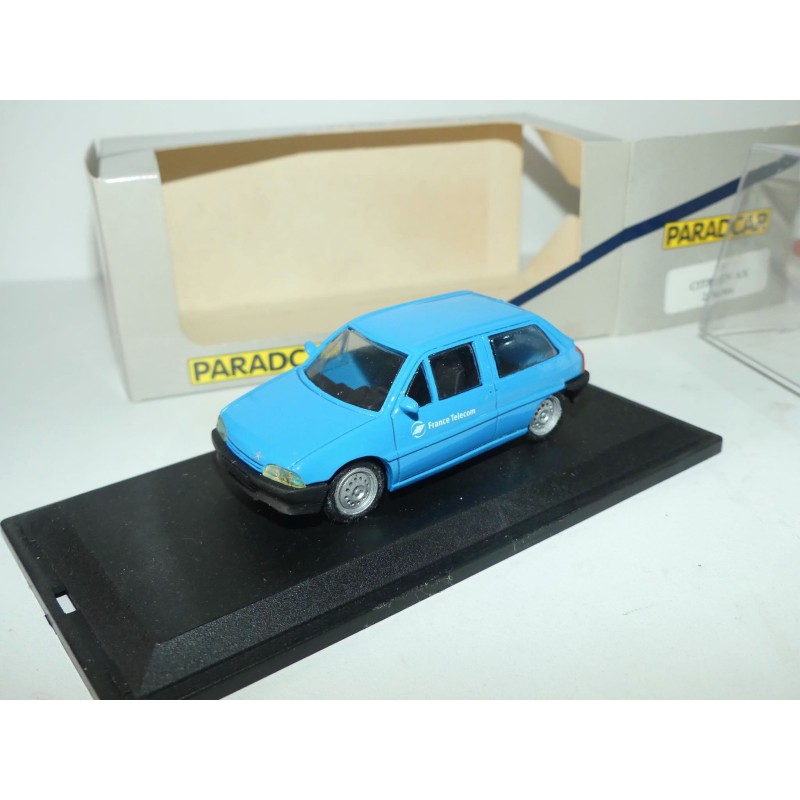 CITROEN AX 3 Portes FRANCE TELECOM PARADCAR 028 1:43 résine