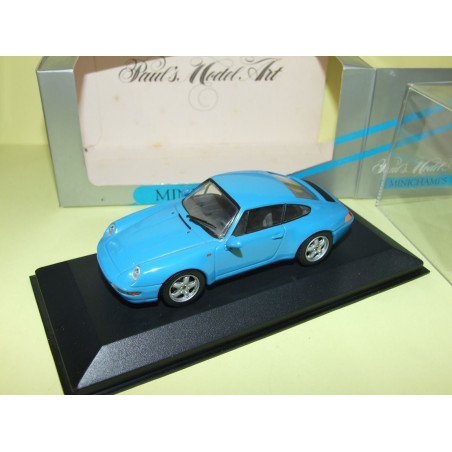 PORSCHE 911 CARRERA 993 1993 Bleu MINICHAMPS 1:43