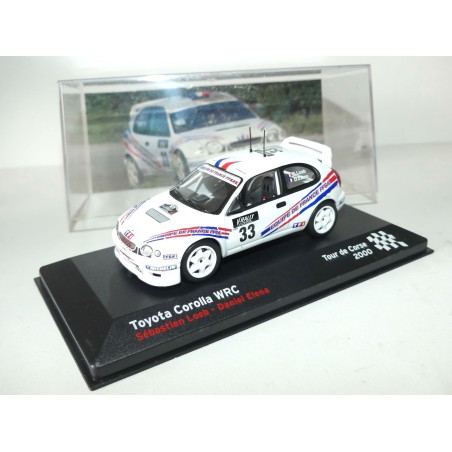 TOYOTA COROLLA WRC RALLYE TOUR DE CORSE 2000 S. LOEB ALTAYA 1:43