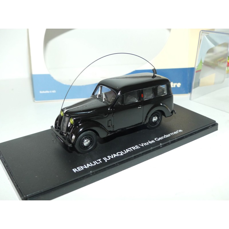 RENAULT JUVAQUATRE VITRÉE GENDARMERIE ELIGOR pour ATLAS 1:43