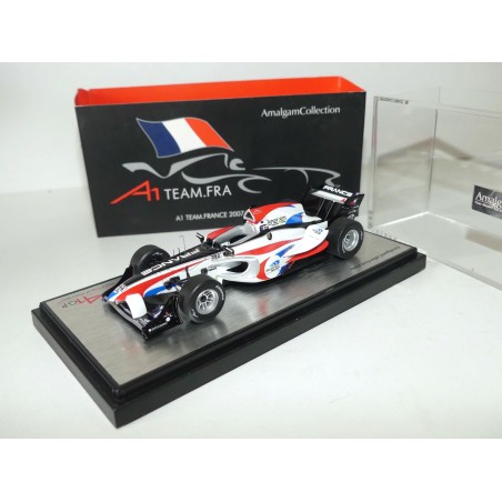 A1 TEAM FRANCE GP 2007/08 N. LAPIERRE F. MONTAGNY AMALGAM 1:43