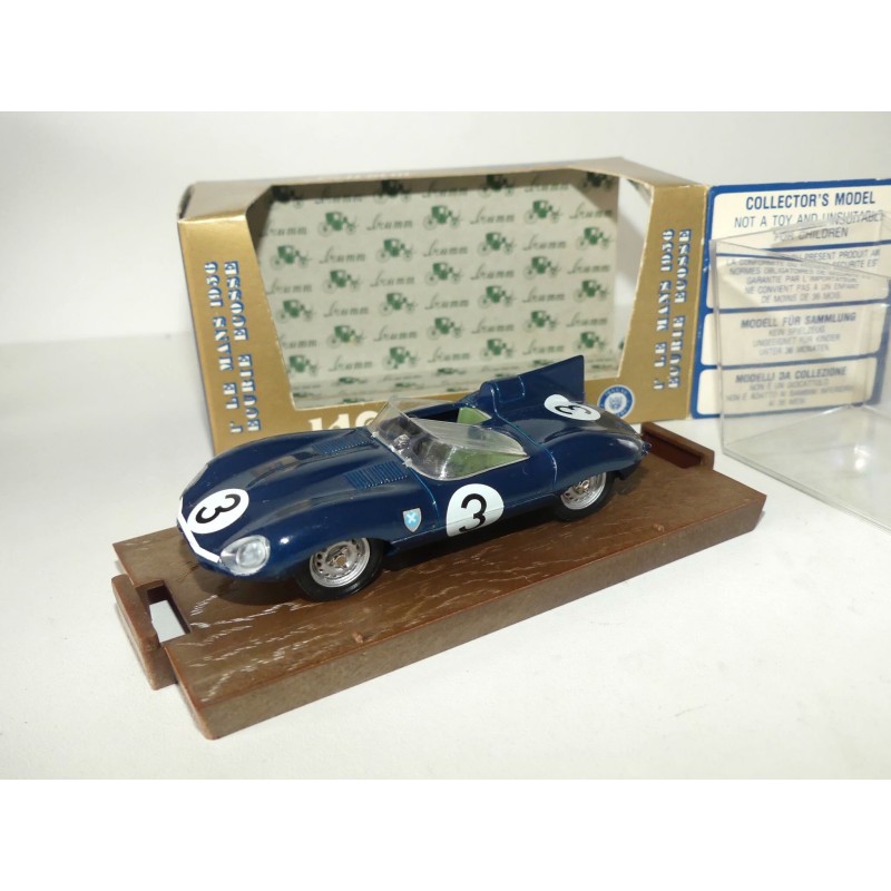 JAGUAR TYPE D N°3 LE MANS 1956 BRUMM R149 1:43