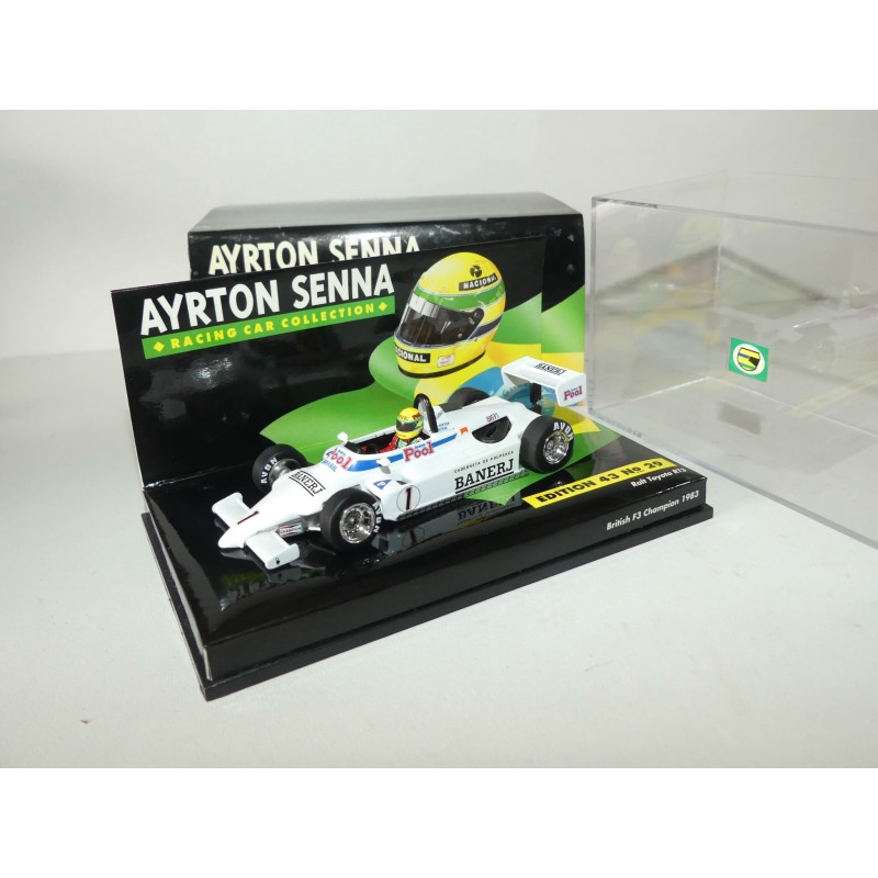 RALT TOYOTA RT3 BRITISH F3 CHAMPION GP 1983 A. SENNA MINICHAMPS 1:43
