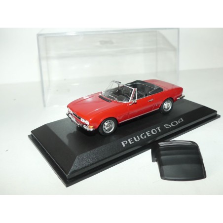 PEUGEOT 504 CABRIOLET 1969 Rouge NOREV 1:43