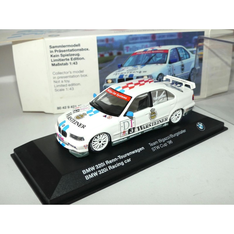 BMW 320 i N°3 STW CUP 1996 BURGSTALLER MINICHAMPS 1:43