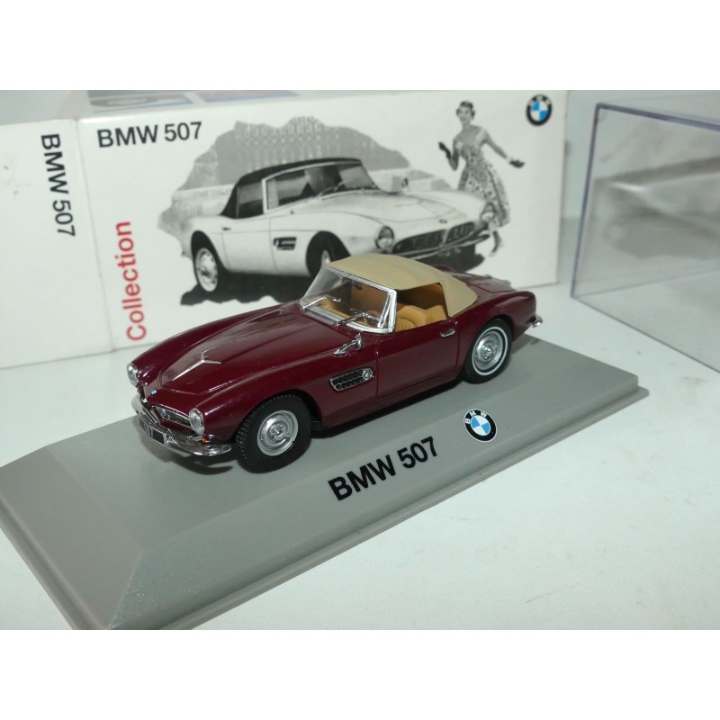 BMW 507 CABRIOLET Bordeaux MINICHAMPS 1:43