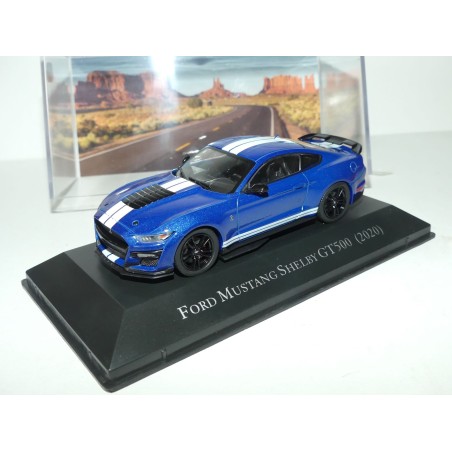 FORD MUSTANG SHELBY GT500 2020 Bleu ALTAYA 1:43