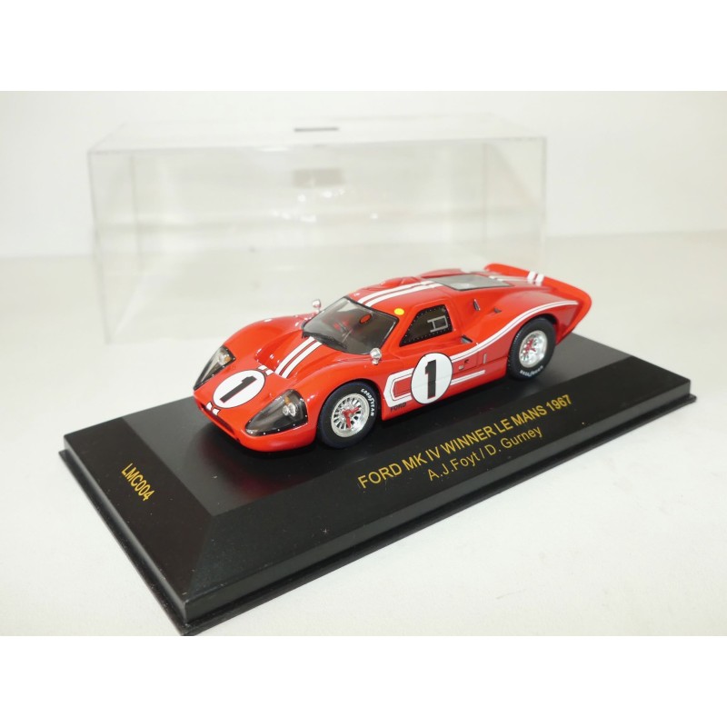 FORD MK IV N°1 LE MANS 1967 IXO LMC004 1:43 Arrivée 1èr