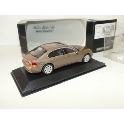 BMW Serie 7 E65 2001 Marron MINICHAMPS 1:43