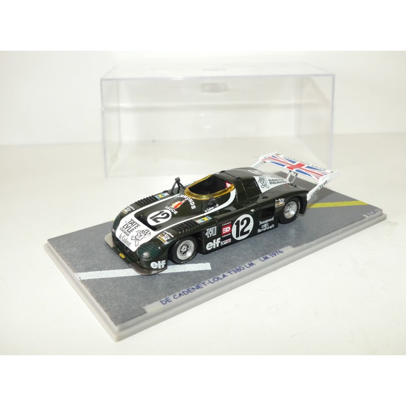 DE CADENET LOLA T380 N°12 LE MANS 1976 BIZARRE 1:43 