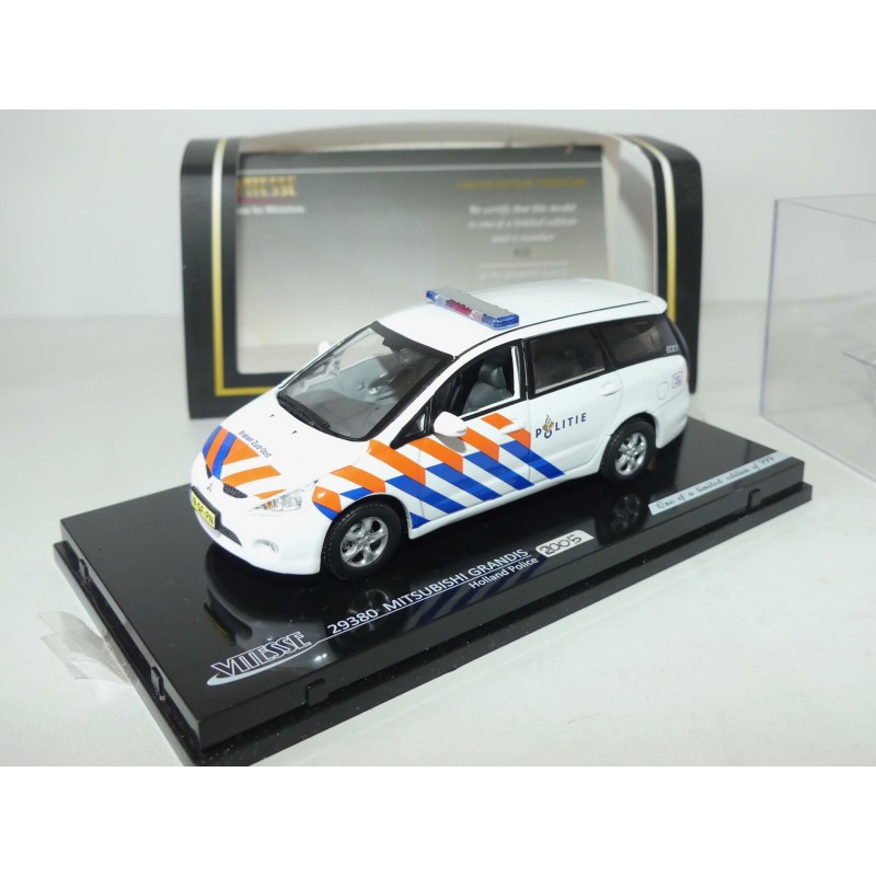 MITSUBISHI GRANDIS POLITIE POLICE HOLLANDE VITESSE 1:43