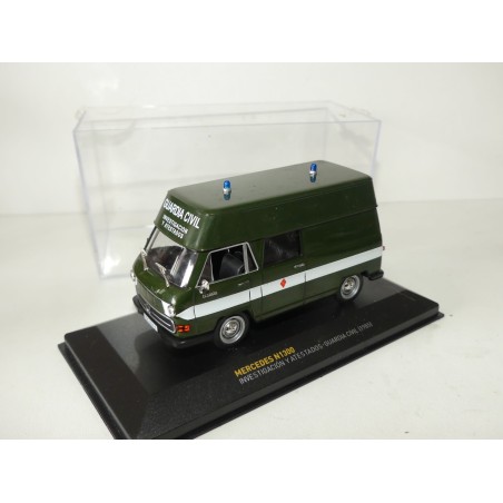 MERCEDES N1300 GUARDIA CIVIL 1985 POLICE ESPAGNOL ALTAYA 1:43