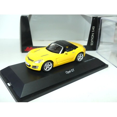 OPEL GT CBRIOLET CAPOTé Jaune SCHUCO 1:43