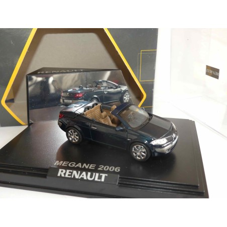 RENAULT MEGANE CABRIOLET  Phase 2 2006 Vert Abysse NOREV 1:43