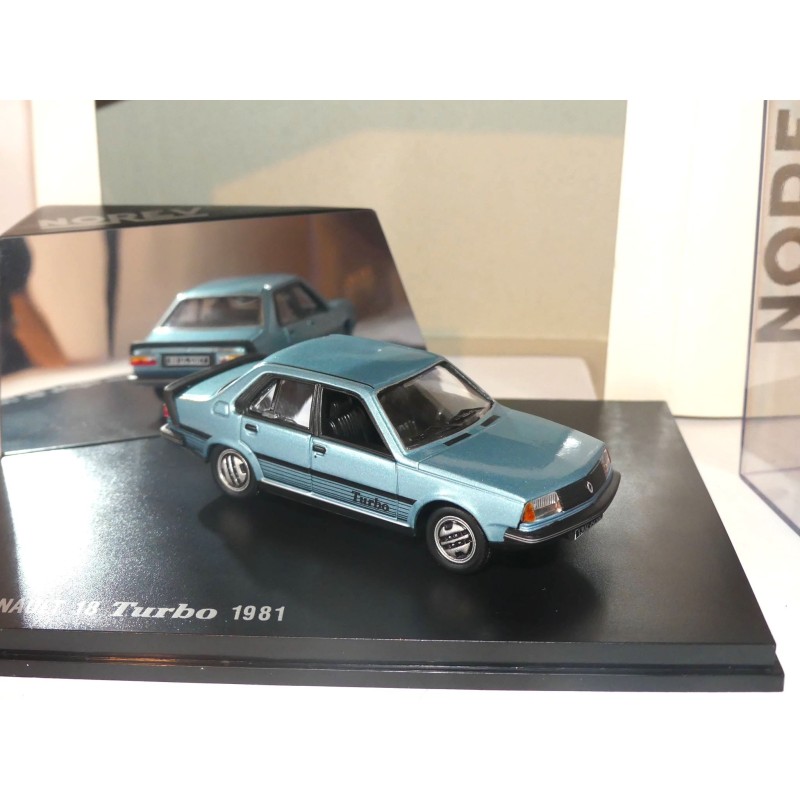 RENAULT 18 TURBO 1981 Bleu NOREV 1:43