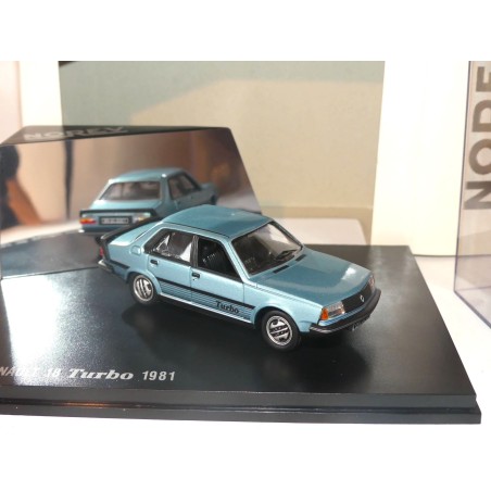RENAULT 18 TURBO 1981 Bleu NOREV 1:43