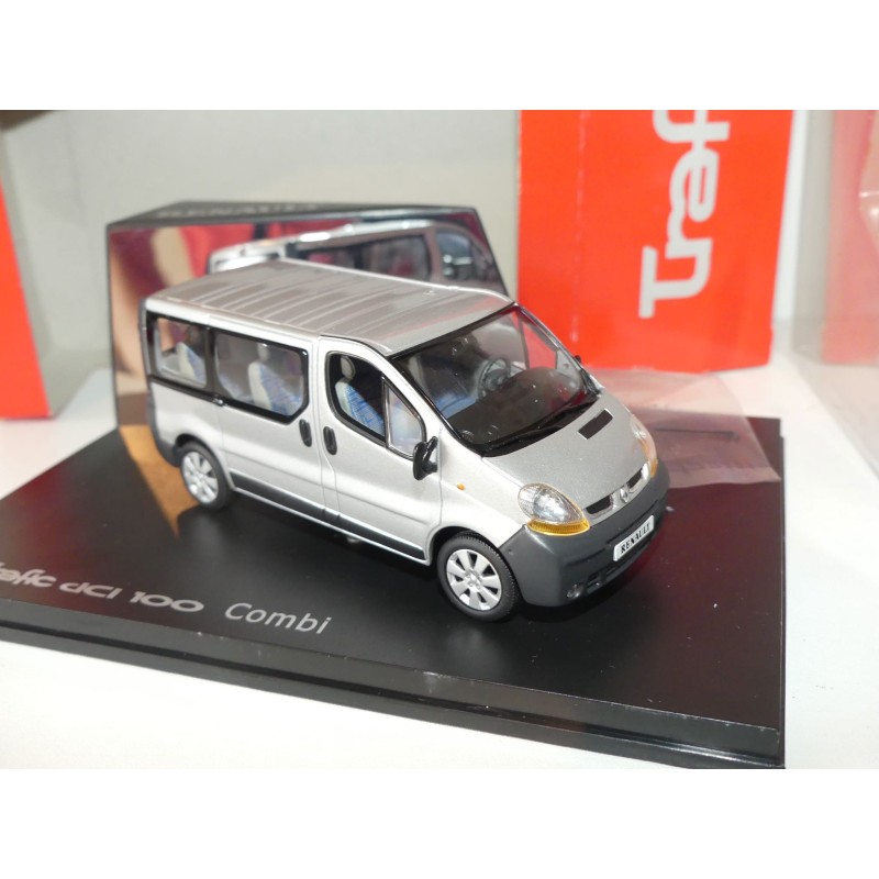 RENAULT TRAFIC DCi 100 COMBI Gris NOREV 1:43