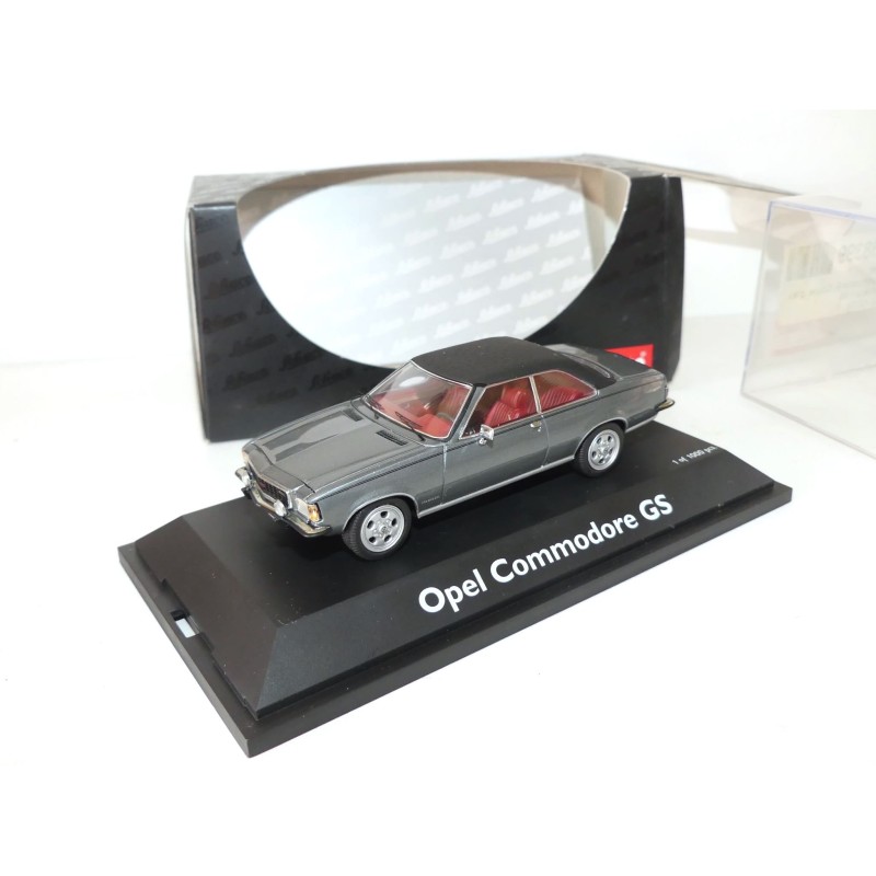 OPEL COMMODORE B GS Gris et Noir SCHUCO 1:43