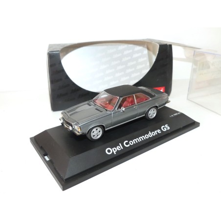 OPEL COMMODORE B GS Gris et Noir SCHUCO 1:43