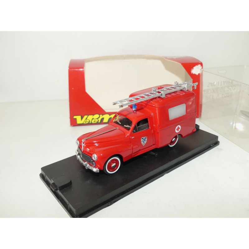 PEUGEOT 203 SANITAIRE POMPIERS VEREM V4024 1:43