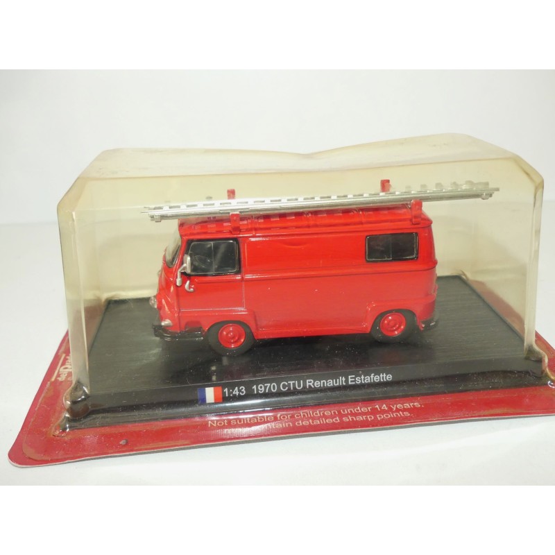 RENAULT ESTAFETTE 1970 CTU 1970 POMPIERS DEL PRADO 1:43