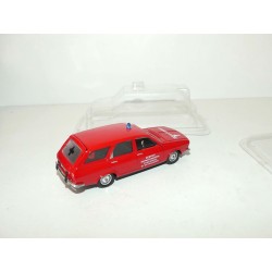 RENAULT 12 BREAK POMPIERS SOLIDO 1:43 sous coque