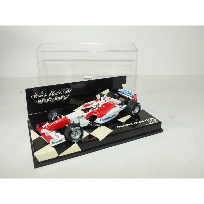 PANASONIC TOYOTA RACING TF102 GP 2002 A. McNISH MINICHAMPS 1:43