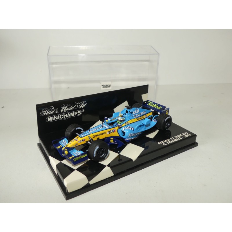 RENAULT F1 TEAM R25 GP 2005 G. FISICHELLA MINICHAMPS 1:43