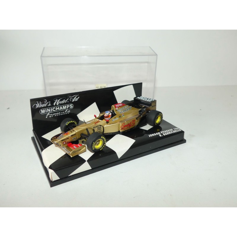 JORDAN PEUGEOT 196 GP 1996 R. BARRICHELLO MINICHAMPS 1:43