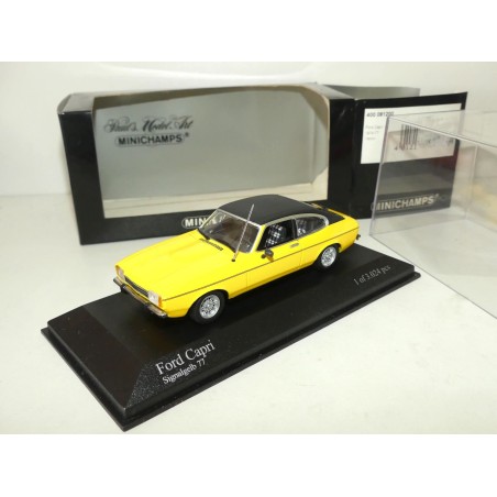 FORD CAPRI II 1974-77 Jaune MINICHAMPS 1:43