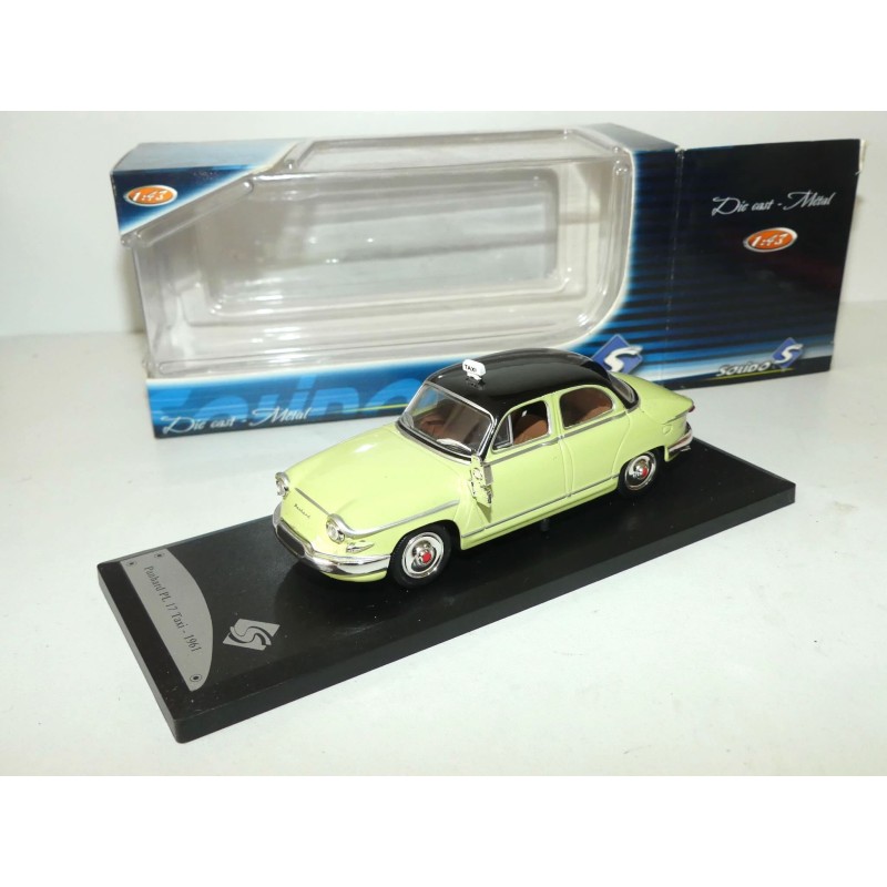 PANHARD PL17 TAXI 1961 Vert SOLIDO 1:43
