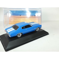 CHEVROLET CHEVELLE SS 454 1970 Bleu ALTAYA 1:43