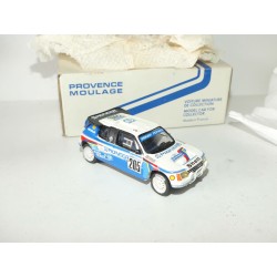 PEUGEOT 205 TURBO 16 N°205 RALLYE A DAKAR 1988 KIT Monté PROVENCE MOULAGE 1:43