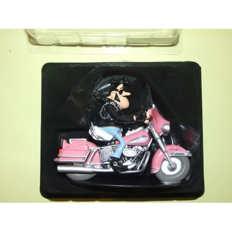 FIGURINE MOTO JOE BAR TEAM N°39 MIMILE WOKEE SUR SA HARLEY DAVISON HACHETTE 1:18