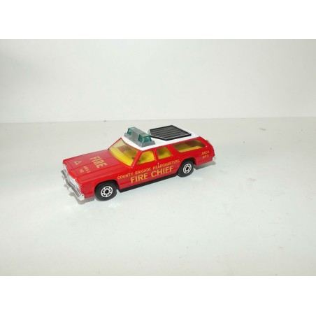 DODGE MONACO ESTATE FIRE CHIEF SUPER KING MATCHBOX 1:43 sans boite