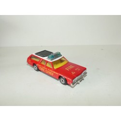 DODGE MONACO ESTATE FIRE CHIEF SUPER KING MATCHBOX 1:43 sans boite