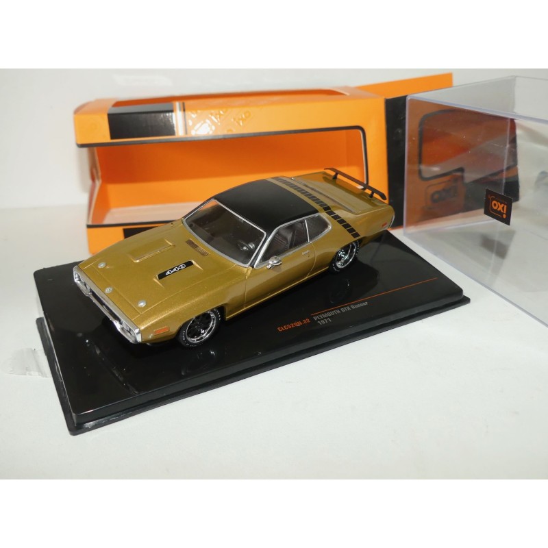 PLYMOUTH GTX RUNNER 1971 Bronze IXO CLC529N.22 1:43